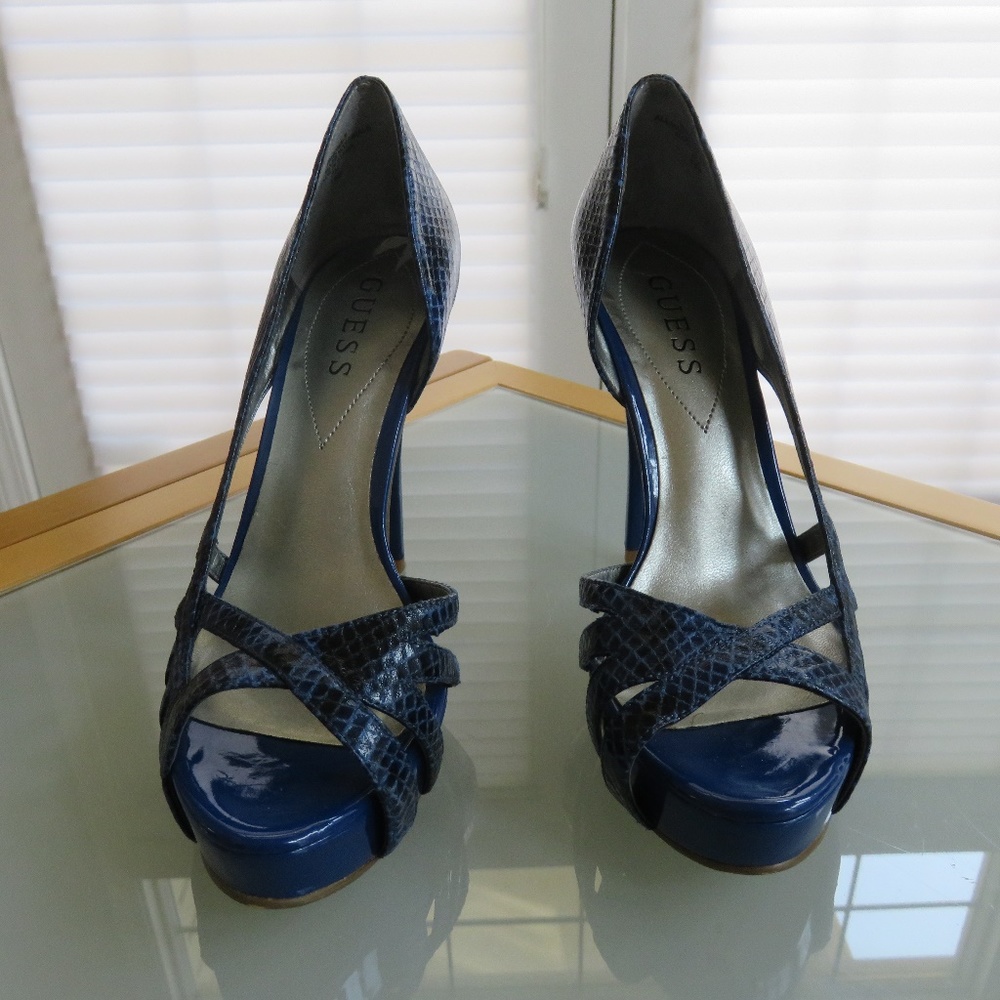 Blue Heels Excellent Used Condition
